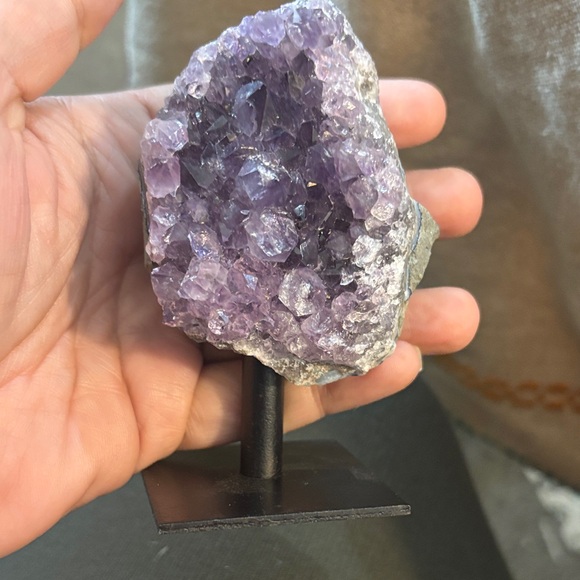 Accessories - Purple Amethyst Crystal on Stand